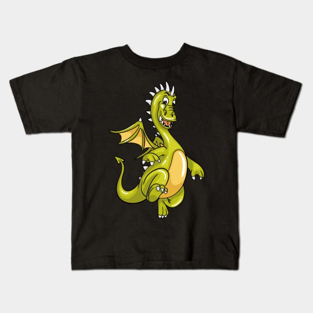 Dragon Kids T-Shirt by LetsBeginDesigns